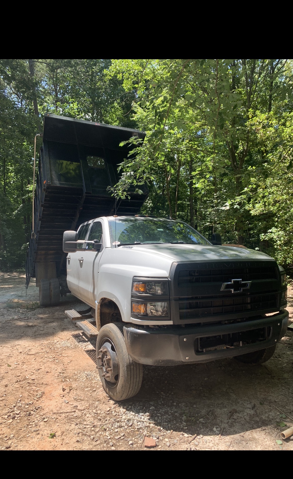 Top Notch Garbage Service dump truck